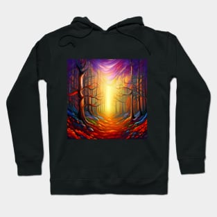 Forest Painting Hoodie